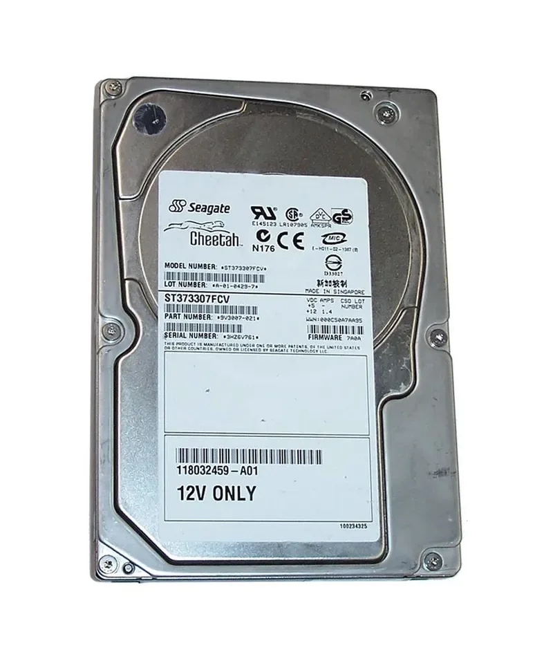 118-032-459 - EMC 73GB 10000RPM Fibre Channel 2Gb/s 3.5-inch Hard Drive