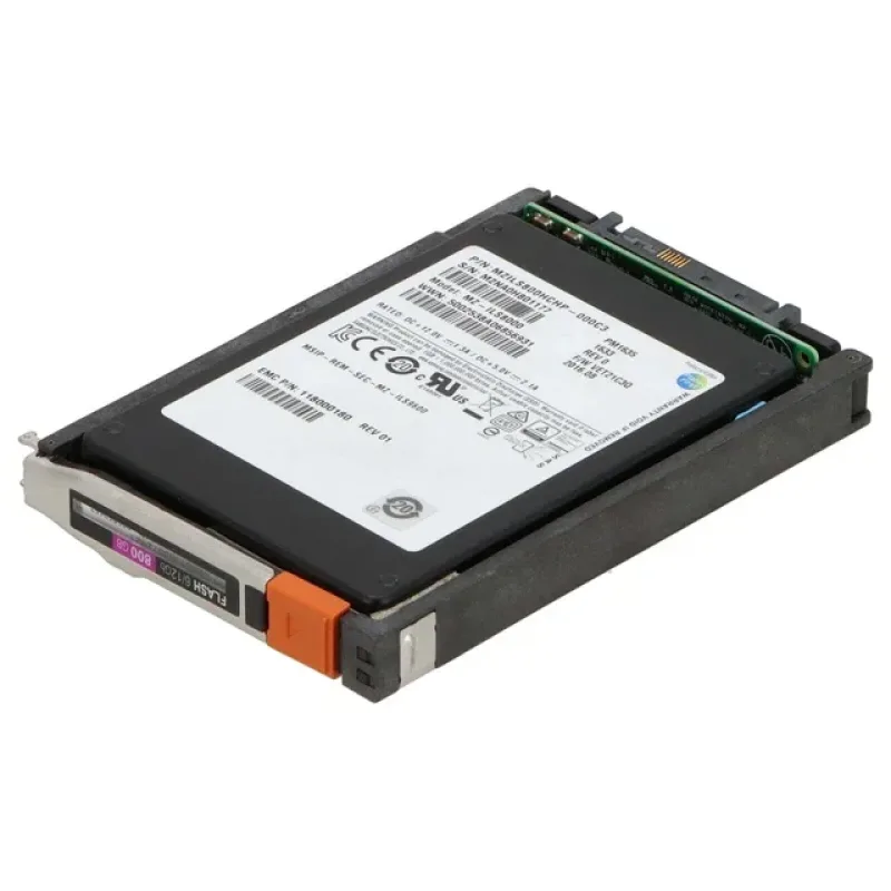 EMC 118000180 800GB SAS 12Gb/s 2.5-inch Solid State Drive For Unity. In Stock