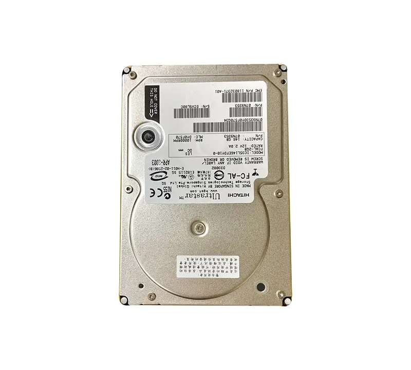 118032371-A01 - EMC 146GB 10000RPM Fibre Channel 2Gb/s 8MB Cache 3.5-inch Hard Drive with Tray