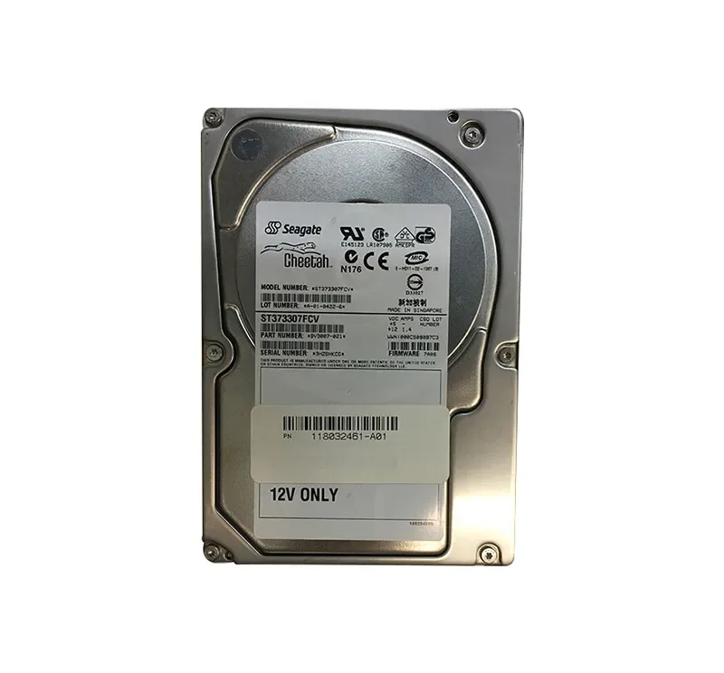 118032461-A01 - EMC Corporation 73GB 10000RPM Fibre Channel 2Gb/s 3.5-Inch Hard Drive