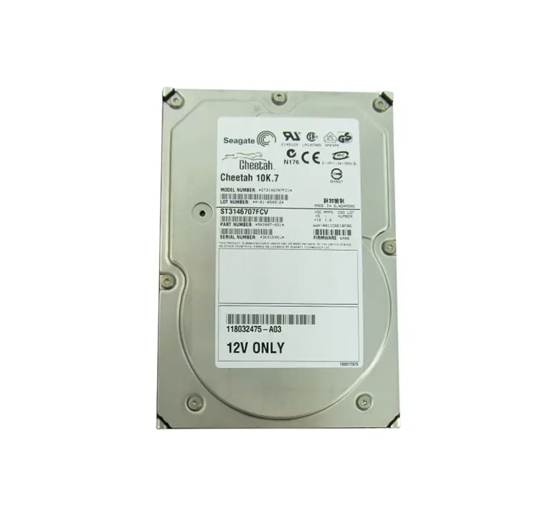 118032475-A03 - EMC 146GB 10000RPM 512BPS Fibre Channel Hard Drive