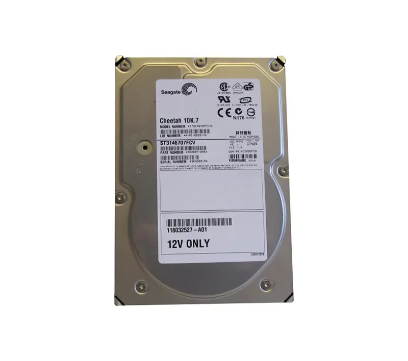 118032527-A01 - EMC 146GB 10000RPM Fibre Channel 2Gb/s 8MB Cache 3.5-Inch Hard Drive