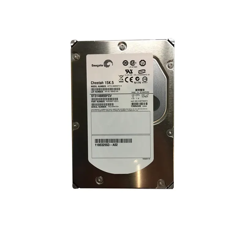 118032553-A02 - EMC 146GB 15000RPM Fiber Channel 4GB/s 3.5-inch Hard Drive for CLARiiON CX Series Storage System