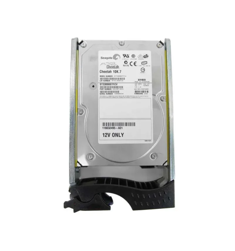 118032581-A01 - EMC 146GB 10000RPM Fibre Channel 2Gb/s 8MB Cache 3.5-inch Hard Drive with Tray