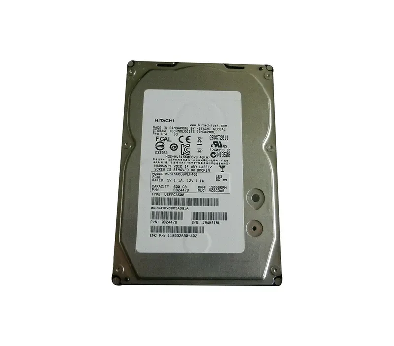 118032690-A02 - EMC 600GB 15000RPM Fiber Channel 4GB/s 3.5-inch Hard Drive for CLARiiON CX3 / CX4 Series Storage System