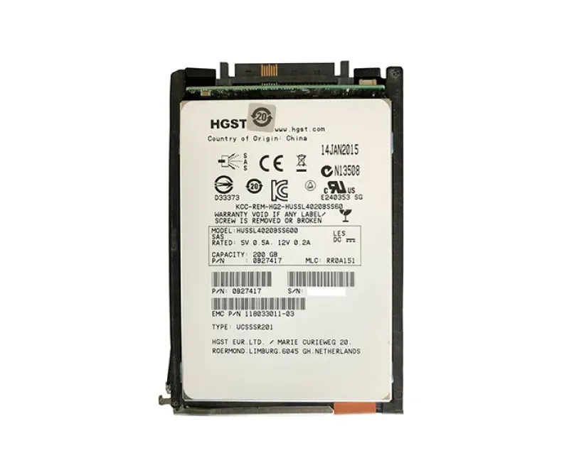 118033011-03 - EMC 200GB SAS 2.5-inch Solid State Drive