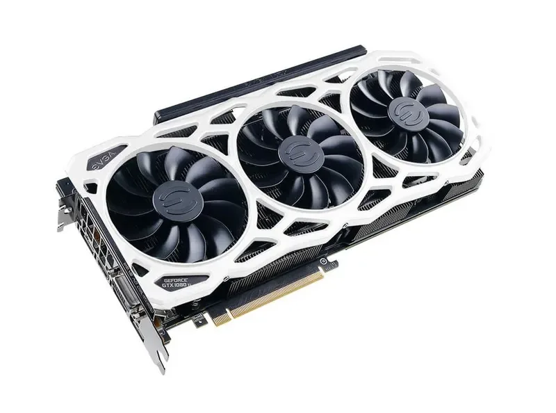 11G-P4-6797-K1 - EVGA GeForce GTX 1080 TI 11GB GDDR5X 352-Bit HDMI / 3x DisplayPort / Dual-Link DVI PCI Express 3.0 Video Graphics Card