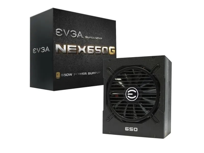 120-G1-0650-XR - EVGA SuperNOVA 650 G1 650-Watts 80 Plus Gold Power Supply