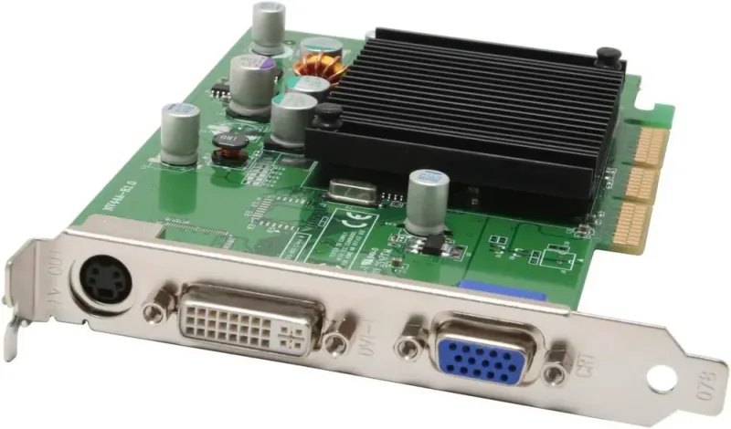 128-A8-N294-TR - EVGA GeForce 6200LE 128MB DDR 64-Bit AGP 4X/8X Video Graphics Card