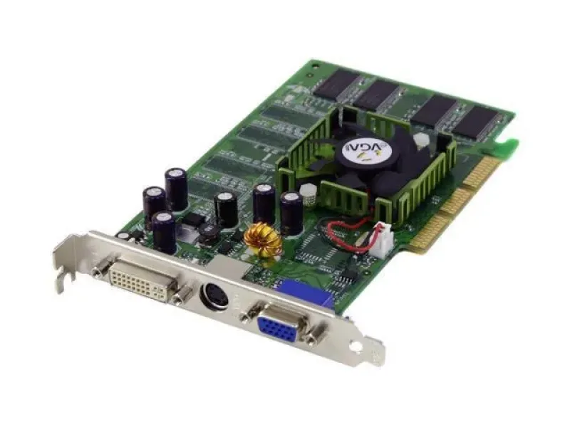 128-A8-N319-B1 - EVGA e-GeForce FX5500 128MB 64-Bit S-Video/ DVI-I Video Graphics Card