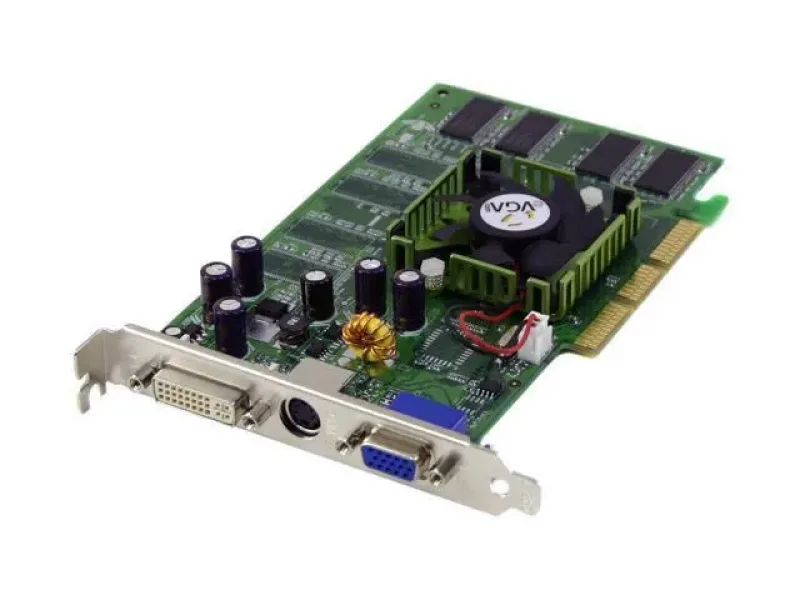 128-A8-N319-TR - EVGA e-GeForce FX5500 128MB 64-Bit S-Video/ DVI-I Video Graphics Card