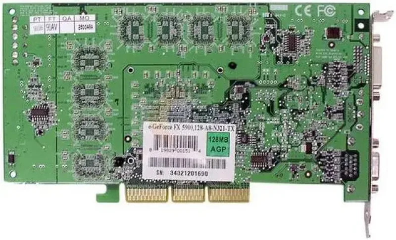 128-A8-N321-K1 - EVGA e-GeForce FX 5900SE 128MB DDR Video Graphics Card