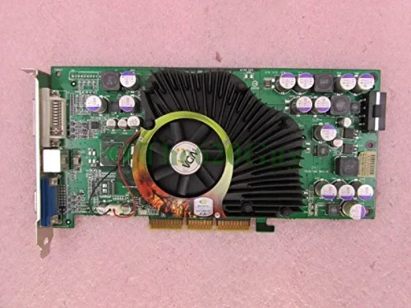 128-A8-N336-AX - EVGA GeForce FX 5700 Ultra 128MB GDDR2 256-Bit DVI/ D-Sub/ S-Video Out/ AGP 4X/8X Video Graphics Card