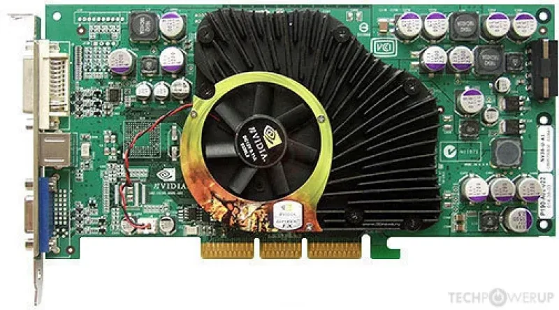 128-A8-N336-RX - EVGA GeForce FX 5700 Ultra 128MB 128-Bit GDDR2 AGP 4X/8X Video Graphics Card