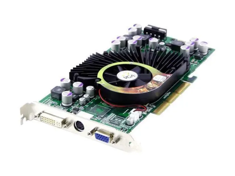 128-A8-N336-TX - EVGA GeForce FX 5700U 128MB DVI/ VGA/ AGP 4x/8x Video Graphics Card