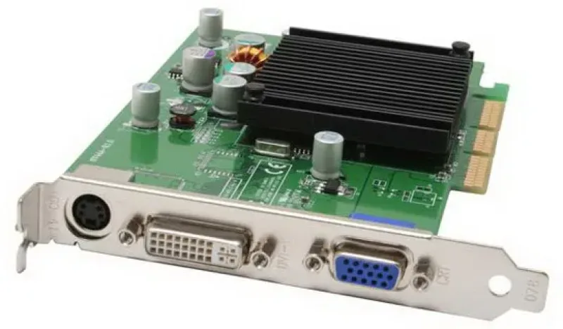 128-A8-N339-LX - EVGA GeForce 6200 128MB DDR 64-Bit DVI/ D-Sub S-Video Out AGP 4X/8X Video Graphics Card