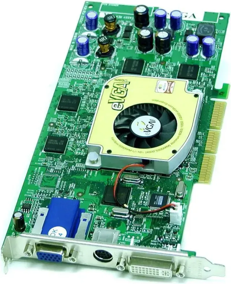 128-A8-NV84-TR - EVGA GeForce4 Ti 4600 128MB DDR 128-Bit AGP 4X/8X Video Graphics Card