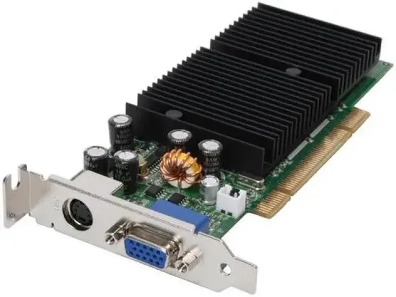 128-P1-N298-RX - EVGA GeForce FX 5200 128MB DDR 64-Bit PCI D-Sub/ S-Video Out Low Profile Video Graphics Card