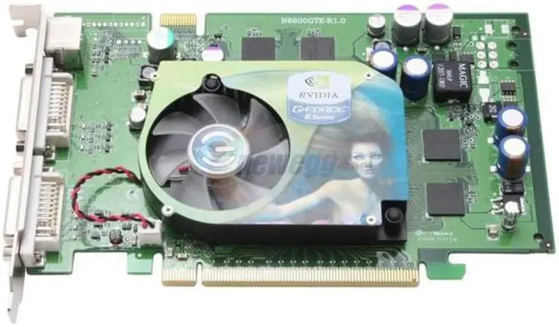 128-P2-N367-B1 - EVGA GeForce 6800XT 128MB 256-Bit DDR PCI Express DVI-I/ VGA/ HDTV Video Graphics Card
