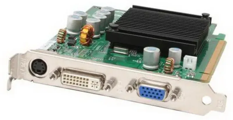 128-P2-N411-LR - EVGA GeForce 7100 GS 256MB (128MB On-board) GDDR2 64-Bit SLI Support PCI Express x16 Video Graphics Card