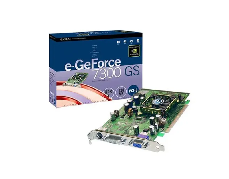128-P2-N431-KR - EVGA e-GeForce 7300 GS 128MB GDDR2 64-Bit PCI Express x16 Video Graphics Card