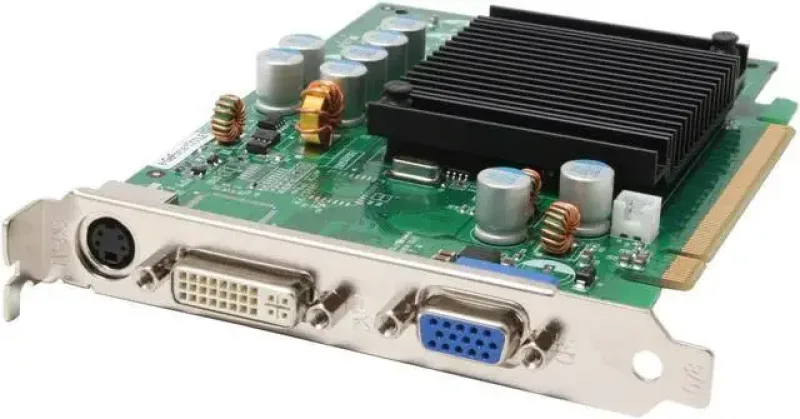 128-TC-2N27-AR - EVGA GeForce 6200LE TC 128MB GDDR2 64-Bit PCI Express x16 DVI/ D-Sub/ S-Video Out Video Graphics Card