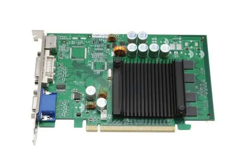 128-TC-2N27-B1 - EVGA GeForce 6200LE TC 128MB GDDR2 64-Bit PCI Express x16 DVI/ D-Sub/ S-Video Out Video Graphics Card