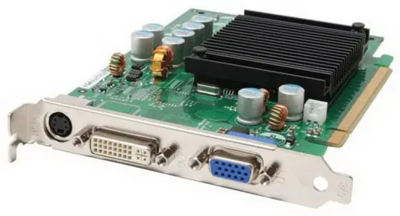 128-TC-2N27-S2 - EVGA GeForce 6200LE TC Supporting 512MB (On board 128MB) 64-Bit GDDR2 PCI Express x16 Video Graphics Card