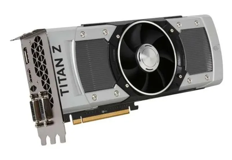 12G-P4-3992-A1 - EVGA GeForce GTX Titan Z SuperClocked 12GB 768-Bit GDDR5 PCI Express 3.0 x16 DVI/ HDMI SLI Support Video Graphics Card