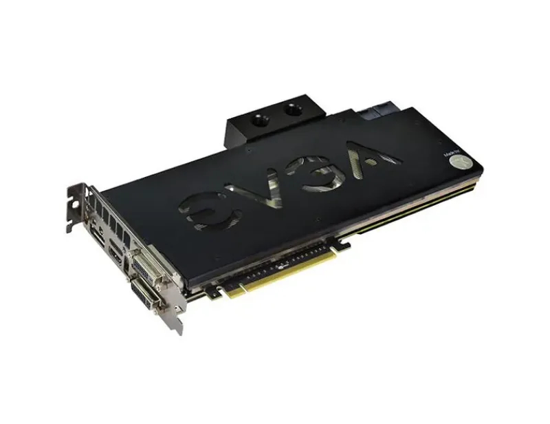 12G-P4-3999-KR - EVGA GeForce GTX Titan Z Hydro Copper 12GB GDDR5 768-Bit DVI-I/ DVI-D/ HDMI/ DisplayPort PCI Express 3.0 Video Graphics Card