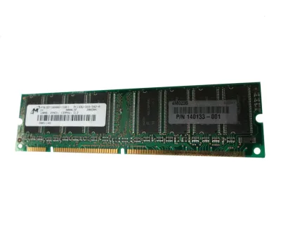 140133-001 - HP / Compaq 128MB SDRAM-133MHz PC133 non-ECC Unbuffered CL3 168-Pin DIMM Memory Module
