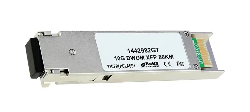 1442982G7 - ADTRAN 10Gb/s 10GBase-DWDM LR-2 Single-Mode Fiber 80km 1548.52nm Duplex LC Connector XFP Transceiver Module