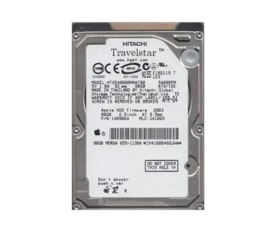 14R9064 - Hitachi 80GB 5400RPM IDE 9.5mm 2.5-Inch Laptop Hard Drive