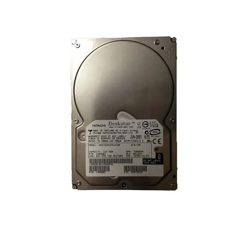 14R9201 - IBM Deskstar 7K250 120GB 7200RPM IDE 2MB Cache 3.5-inch Hard Disk Drive