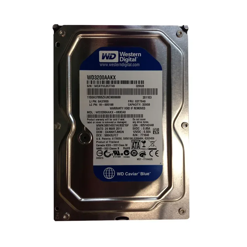 16-005198 - Lenovo 320GB 7200RPM SATA 6Gb/s 16MB Cache 3.5-inch Hard Drive
