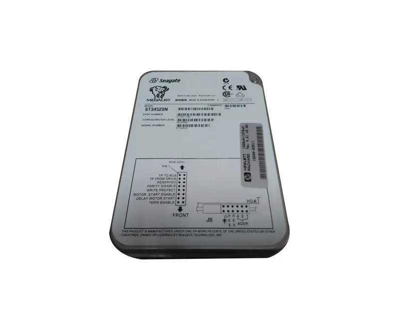 16600-83512 - Seagate Medalist 4.55GB 7200RPM SCSI 50-Pin 3.5-inch Hard Drive