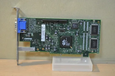 166871-001 - Compaq / ATI Rage Pro Turbo 4MB Memory AGP Graphics Board
