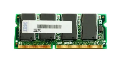 16P4903 - IBM 128MB 100MHz PC100 non-ECC Unbuffered CL2 144-Pin SoDimm Memory Module