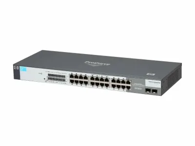 1700-24G - HP ProCurve 1700-24 24 x Ports 10/100Base-TX + 2 x Ports SFP (mini-GBIC) Layer-2 Managed Gigabit Ethernet Network Switch