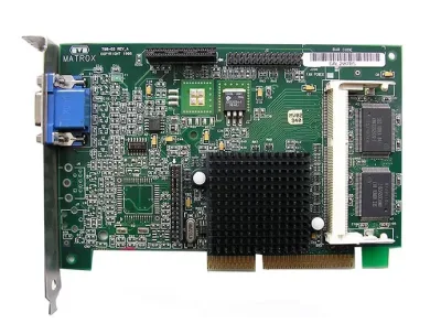 173977-001 - HP Matrox G200 8MB 24-Bit AGP / PCI Video Graphics Card
