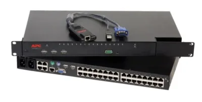 1754A1X - IBM 1X8 Console Manager - KVM Switch 8-Ports Rackmountable