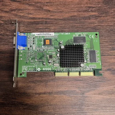 180-P0002 - nVidia TNT2 M64 16MB PCI Video Card