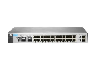 1810-24 - HP 1810-24 24 x Ports 10/100Base-TX + 2 x SFP Layer-2 Managed Fast Ethernet Network Switch