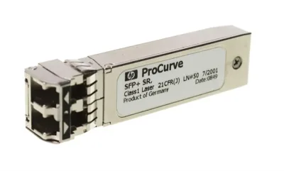 1990-3878 - HP ProCurve 10Gb/s 10GBase-SR 300m 850nm Duplex LC Connector SFP+ Transceiver Module