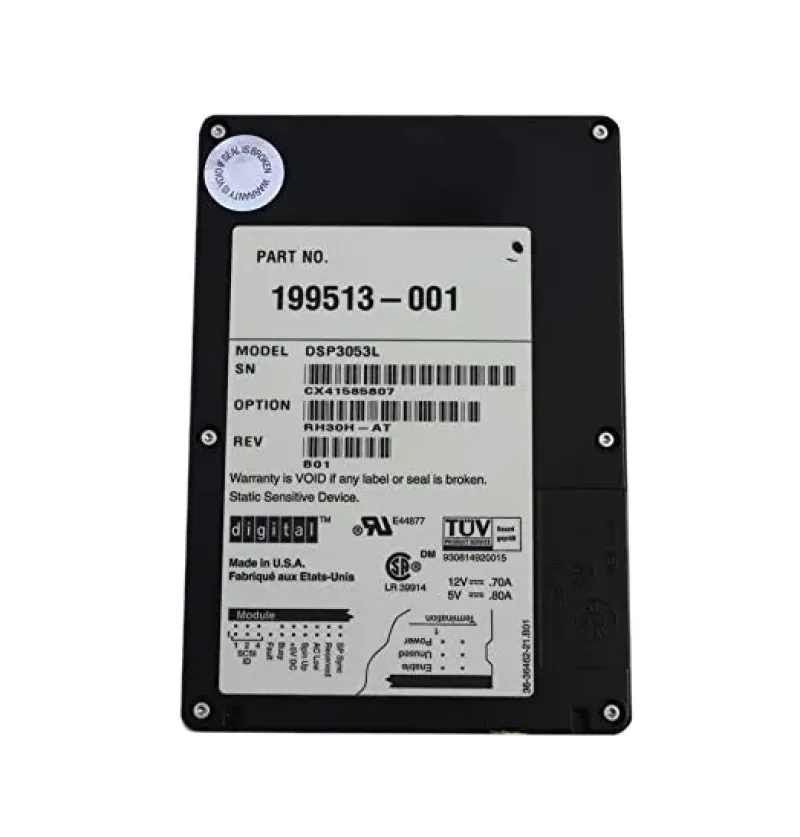 199513-001 - HP 535MB SCSI 3.5-inch Hard Drive