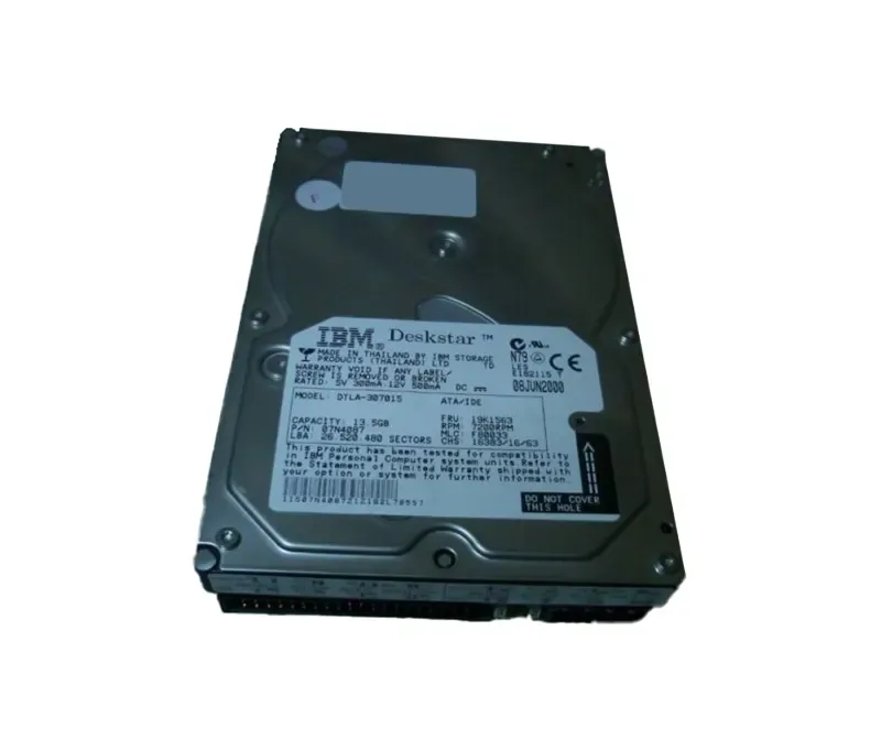 19K1563 - IBM 15GB 7200RPM ATA-100 3.5-inch Hard Drive
