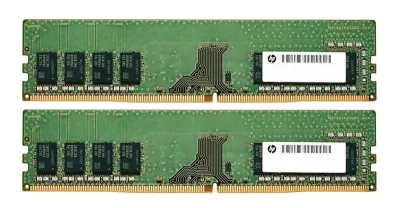 1C8L1AV - HP 64GB Kit (2X32GB) DDR4-3200MHz PC4-25600 ECC Unbuffered CL22 288-Pin UDIMM 1.2V Dual Rank Memory
