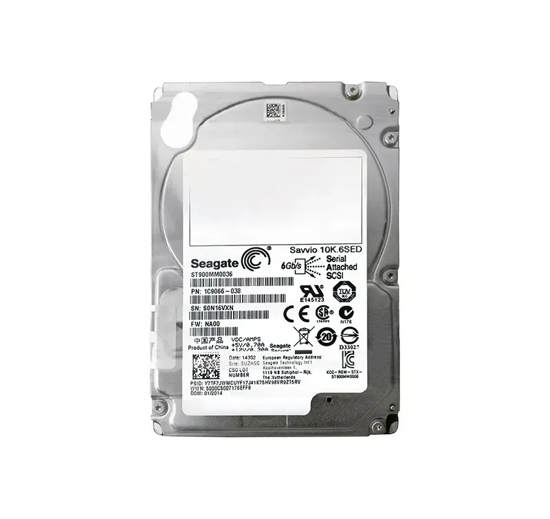 1C9066-038 - Seagate Savvio 10K.6 900GB 10000RPM SAS 6Gb/s 64MB Cache 2.5-inch Hard Drive