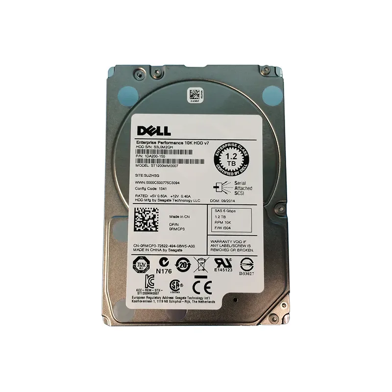 1DA200-150 - Seagate Performance 1.2TB 10000RPM SAS 6Gb/s 64MB Cache 2.5-inch Enterprise Hard Drive