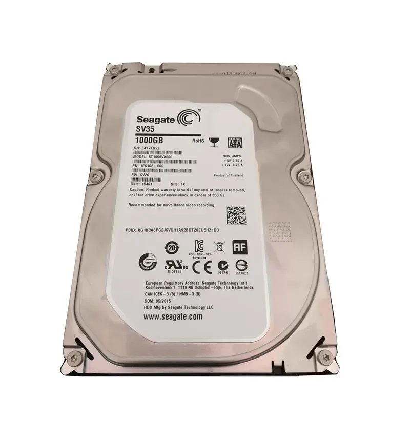 1ES162-500 - Seagate 1TB 7200RPM SATA 6Gb/s 3.5-inch Hard Drive